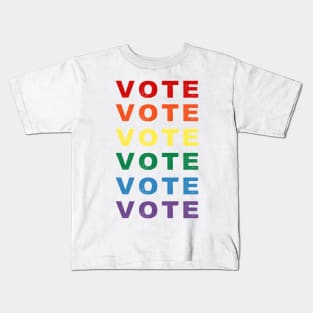 VOTE for Anyone But Trump Blue No Matter Who Independent Voters for the Earth Kids T-Shirt